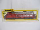 0633 Bachmann Ho Scale Chrome Ge Diesel Santa Fe Locomotive