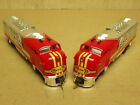 0696 0686 Bachmann Ho Ft Santa Fe Chrome Power Dummy Lighted Locomotive