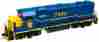 10000497 Atlas Ho Delaware Hudson Trainman Emd Gp39-2 Phase 1 7420 843375011499