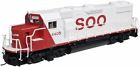10001754 Atlas Ho Scale Silver Trainman Soo Locomotive Dcc Ready