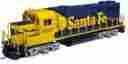 10001757 Atlas Ho Santa Fe Emd Gp38-2 Diesel Engine With Qsi Sound 2372 843375075156