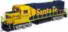 10001758 Atlas Trainman Ho Scale Emd Gp38-2 Santa Fe 2376 Qsi Quantum Sound 843375075163