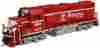 8433750224 10001764 Atlas Atlas-trainman Ho Gp38-2 Indiana Rail Road 3803 Dc Dcc Sound