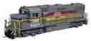 10001765 Atlas Ho Family Lines System Crr Emd Gp38-2 Diesel Engine With Qsi S 843375075231