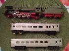1364 Fleischmann Steam Engine Vintage No Box Tender Santa Fe Cars