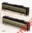 Dp-2090b-cb 2090b-cb Diesel Brass Canadian Set F9 Division Point National Bodies