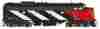 220508 Rapido Trains Ho Scale Fp9a Cn Rd 6508 Dcc Sound 679164018543
