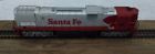 243b Tyco Ho Scale Alco Super Powered Lighted Santa Fe