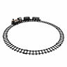 33388864 Northlight Black Silver Lighted Animated Classic Train Set 191296385909