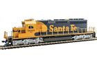 37-6617 Kato Ho Santa Fe Locomotive Nose Headlight Version By Brand