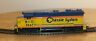 4208 Athearn Ho Scale Powered Diesel Locomotive Chessie System Box