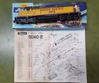 Sd40-2 4408 Athearn No Power Diesel Road Locomotive In Union Pacific Logo