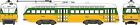 6-12702 Bowser Ho Scale Pcc Streetcar La Mta Bn