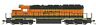 Sd40-2 60916 Bachmann Ho Bnsf 022899609164
