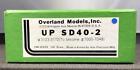 Sd40-2 6333 Overland Models Ho Scale Up Undecorated New Last One
