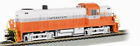 63909dcc Bachmann Ho Alco Sound Dcc Interstate Railroad White Orange Gray