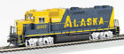 Gp38-2 66804 Bachmann Dcc Alaska Railroad Blue Yellow Ho 022899668048