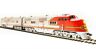 6890 Broadway Limited Imports New Santa Fe Atsf Set