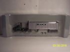 70982 Athearn Ho Scale Trains Trucks Mack With Trailer Branch Very