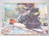 7209-2498 Ahm Indiana Harbor Belt Locomotive And Tender Kit Mt Box