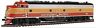7234 Southern Pacific Emd Sp Scale Mib Nos