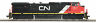 80-2292-0 Mth Ho Trains Canadian National Diesel Loco Engine Dcc Ready