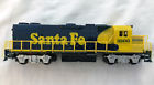 8285 Ho Train Santa Fe Diesel Locomotives Blue Gold With Box