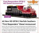 85-2054-1 Mth Ho Diesel Dcc Sound Norfolk Southern First Responders