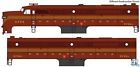 910-10067 Walthers Ho Scale Alco Pa Pb Set Prr 616374126941