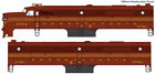 910-10068 Walthers Mainline Pa Pb Set Standard Dc Pennsylvania 616374126958