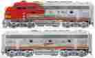 920-47697 Walthers Proto Atsf F7ab Dc Cab No 45l 45a