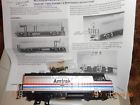 F40ph-amtrak-phii 931-301 Walthers Trainline Paint-metal