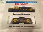 931-700 Walthers Ho Alaska Railroad Diesel Loco Caboose Train 616374009619