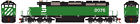 Sd40-2 98272 Athearn Ho Scale Emd Diesel Locomotive Burlington 797534982727