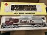 Aristocraft Santa Fe New Silver Warbonnet Sd-45 Diesel Loco Art-22491 G Scale