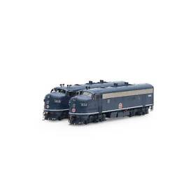 Athearn Ho F7 A A With Dcc And Sound Mp T&p Freight #1859 #1932 Athg19565 Ho
