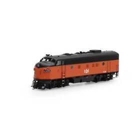 Athearn Ho F7a With Dcc And Sound B&le Freight #728a Athg19550 Ho Locomotives
