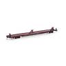 Ath27665 Athearn Ho Rtr 85foot Tofc Flat Tt Sttx #473652 Rolling Stock