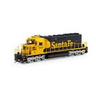 Athearn Ho Rtr Sd40u With Dcc And Sound Sf #5013 Ath72150 Ho Locomotives