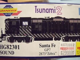 Atsf Santa Fe Athearn Genesis Gp7 With Dcc Sound