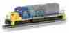 Bac-67013 Bachmann Ho Csx Emd Sd40-2 Diesel Loco Standard Dc 8036 Nib