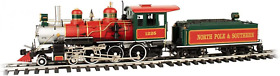 Bachmann Trains 4-6-0 Steam Locomotive With Metal Gears Christmas