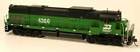 24390 Bowser Ho Alco Century Loco Burl Northern Cab No Snow