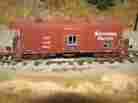 C-50-9 G63011 Athearn Genesis Ho Sp Caboose Bay Window Lighted Dcc