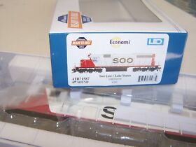Dcc Sound Athearn Rtr Ho Scale Sd39 Soo Line-lake States Railway Emd Locomotive