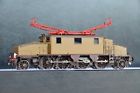 Ho-075 Lemaco Brass Italian Fs Electric Engine Brown Livery Rare