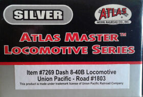 Ho Scale Atlas Silver Dash 8-40b Union Pacific Up #1803 7269