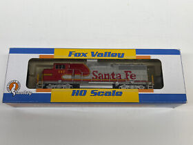 Ho Scale Fox Valley Models #20103 Emd Gp60 Standard Dc Santa Fe Atsf #7563 Mib
