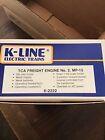 K-22222 K-line Electric Trains Tca Freight Engine No.2 Mp-15 K-2222 With Original Box