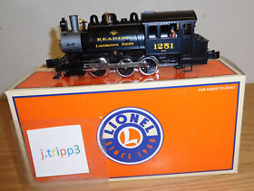 Lionel 6-28613 Reading 0-6-0 Dockside Locomotive Die-cast Engine O Gauge Train